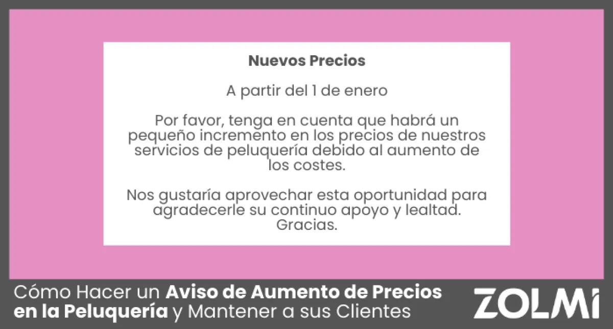 Cómo Aumentar el Precio en la Peluquería en 2025