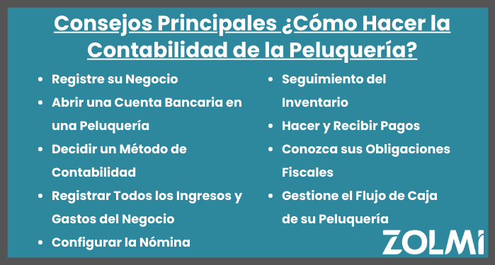 Consejos principales