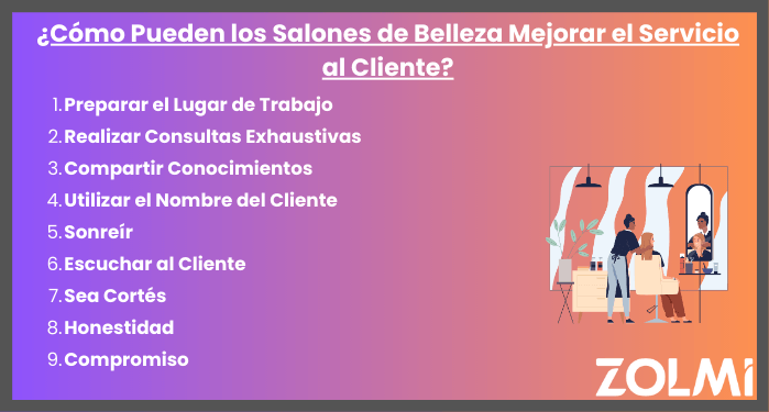 &iquest;C&oacute;mo pueden los salones de belleza mejorar el servicio al cliente?