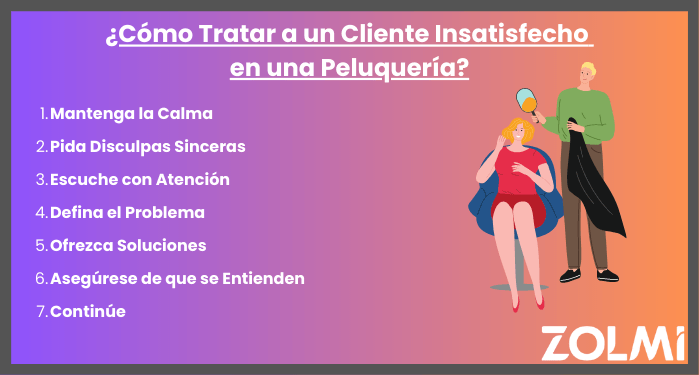 &iquest;C&oacute;mo tratar a un cliente insatisfecho en una peluquer&iacute;a?