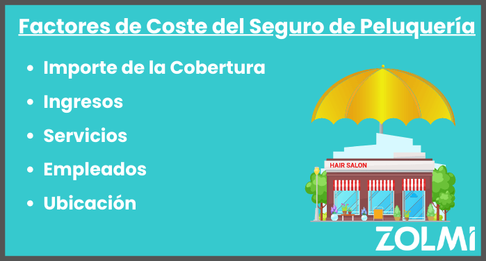 Factores de coste del seguro de peluqueria