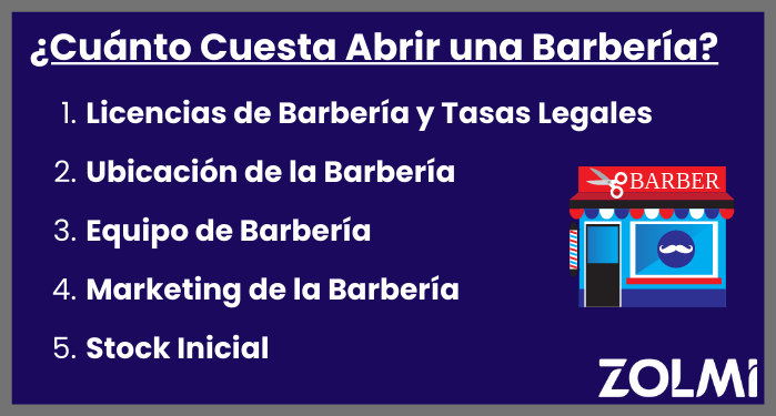 &iquest;Cu&aacute;nto cuesta abrir una barber&iacute;a?