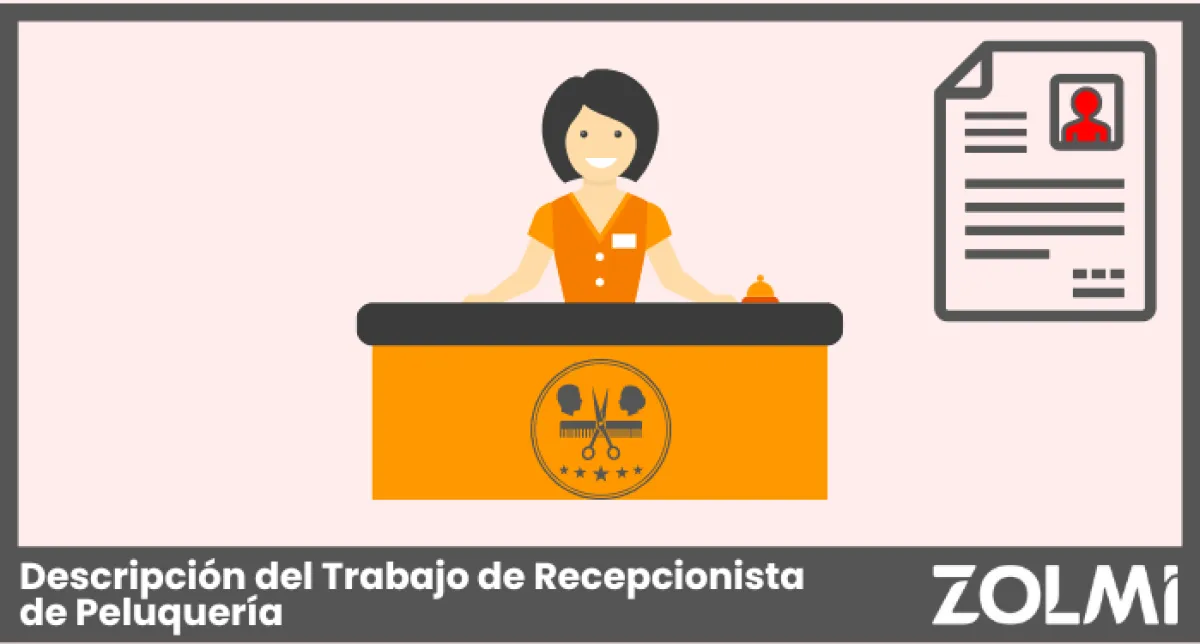 Descripción del Trabajo de Recepcionista de Peluquería para 2025