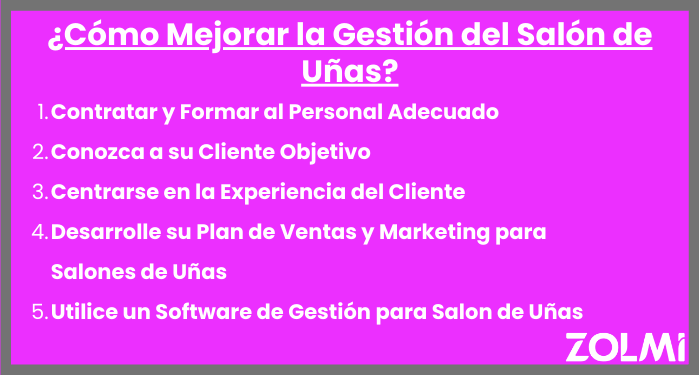 &iquest;C&oacute;mo mejorar la gesti&oacute;n del sal&oacute;n de u&ntilde;as?