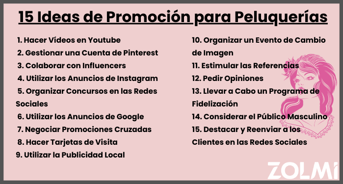 15 ideas de marketing para peluquerias