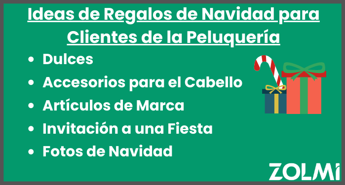 Ideas de regalos de navidad para clientes de la peluquer&iacute;a
