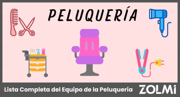 Lista Completa de Equipamiento para Peluquerías 2025