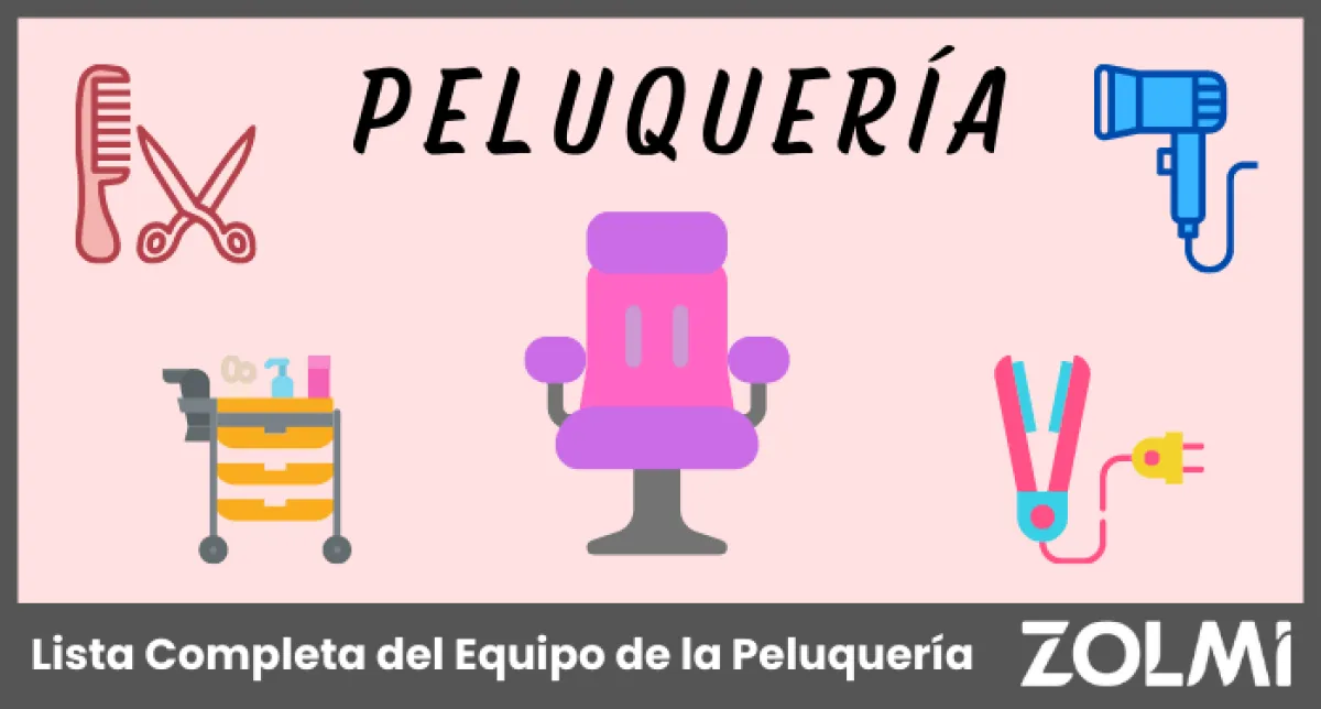 Lista Completa de Equipamiento para Peluquerías 2025