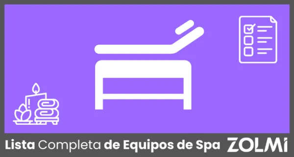 Lista Completa de Equipos de Spa para 2025