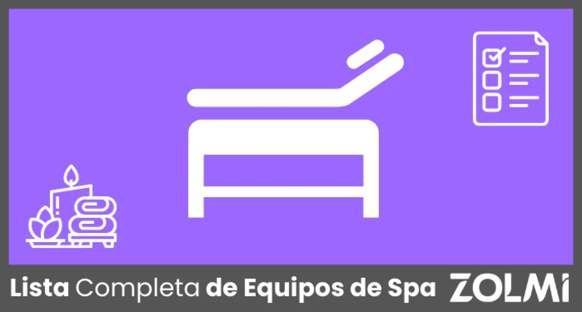 Lista Completa de Equipos de Spa para 2025