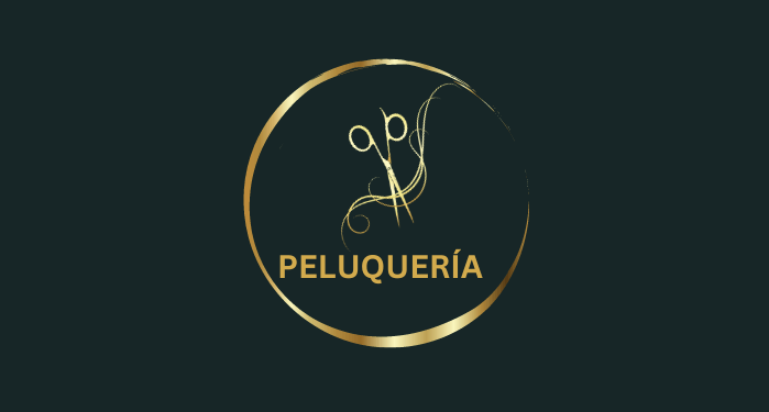 Logo de peluquer&iacute;a elegante
