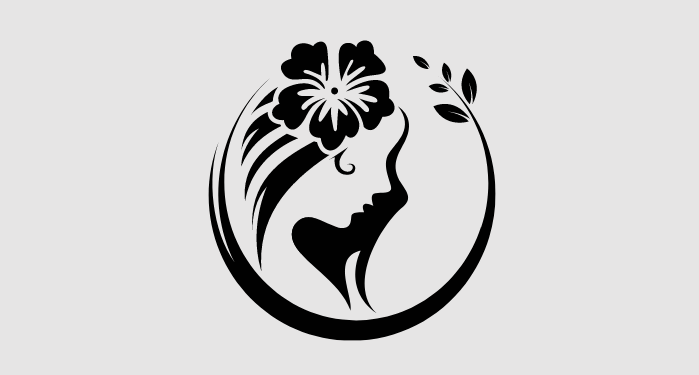 Logo de peluquer&iacute;a negro