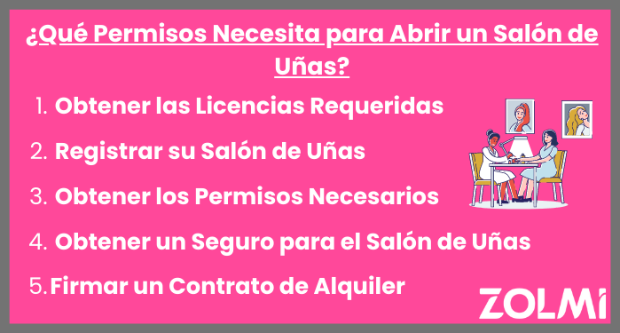 &iquest;Qu&eacute; permisos necesita para abrir un sal&oacute;n de u&ntilde;as?