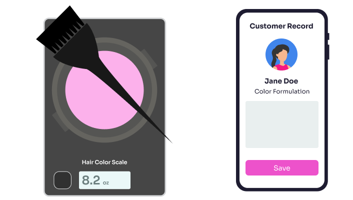 gestión de inventario de color